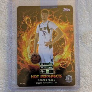 O1 2025 TOPPS "Hot Prospects" Cooper Flagg Rookie Card #HP-CF